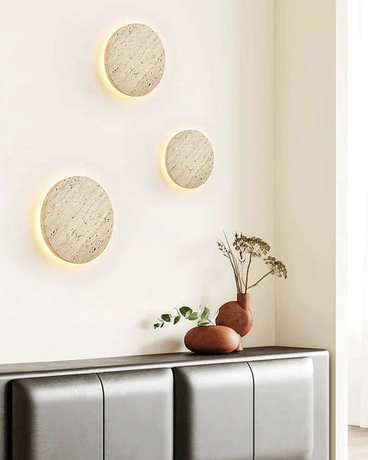 Ashley Travertine Wall Lamp