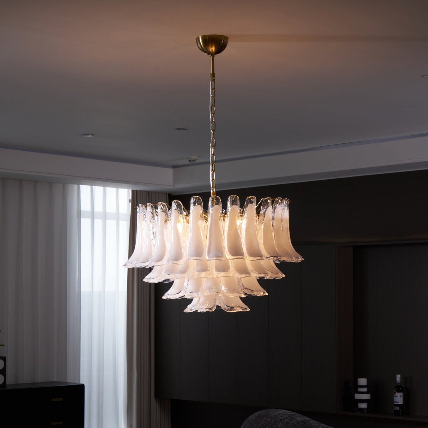Lunavelle™ Opal Glass Chandelier