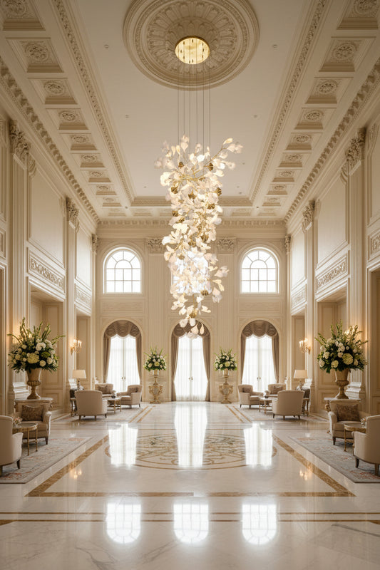 Ginkgo Cascade Chandelier