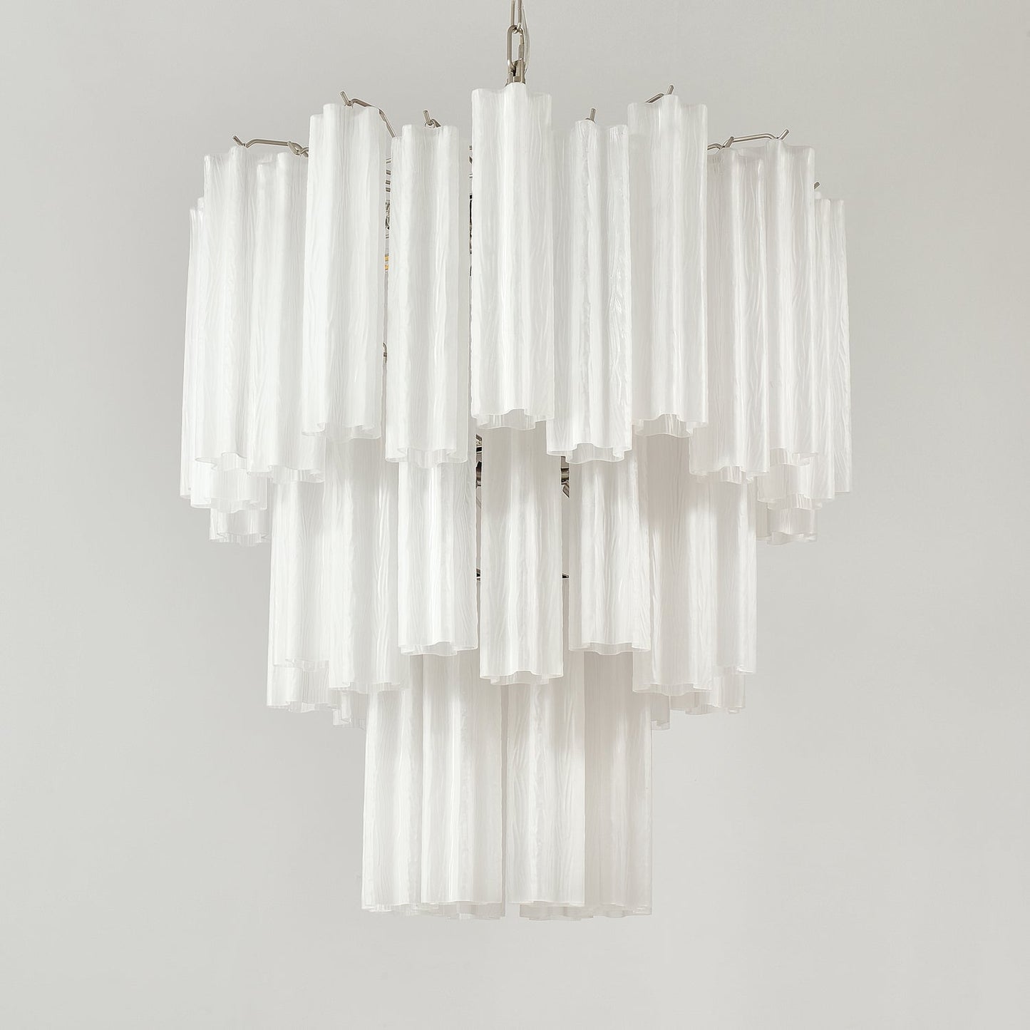 Blush Murano Cascade Chandelier