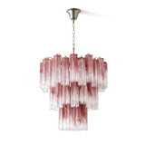 CASCADA Layered Art Glass Chandelier