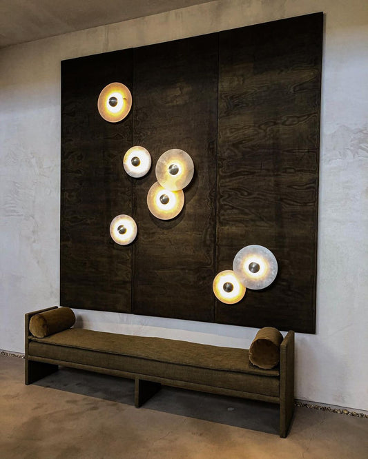 Median Alabaster Sconce