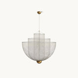 FILIGRA Layered Wire Mesh Chandelier