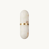 ORVESSA Capsule Alabaster Wall Sconce
