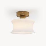CUPOLETTA Glass Dome Semi-Flush Ceiling Light