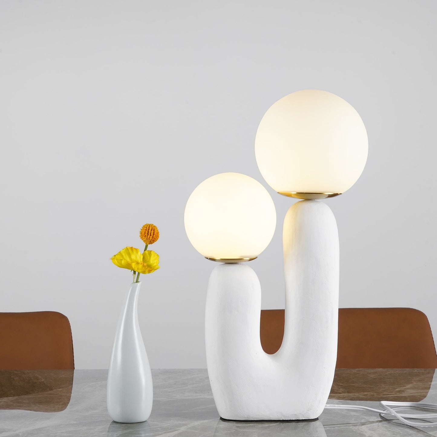 Orb Sculptural Table Lamp