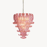 ROSAVELLE Blush Art Glass Chandelier