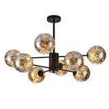 NORVELLA Branch Glass Globe LED Chandelier