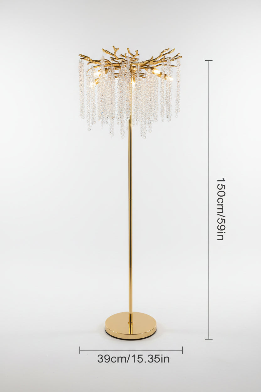 K9 Crystal LED Floor Lamp