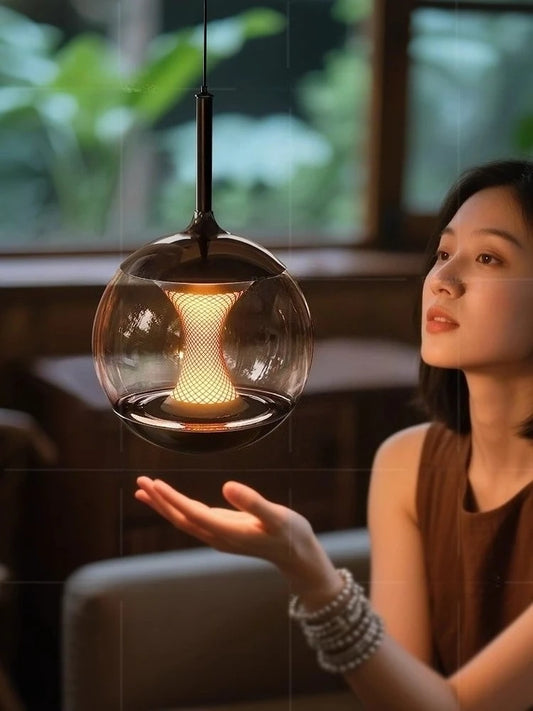 Italian Glass Pendant Light