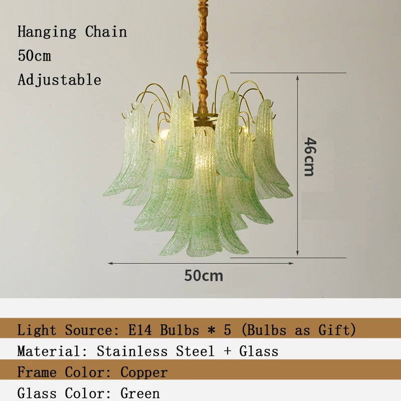 Venini Luxora Glass Chandeliers
