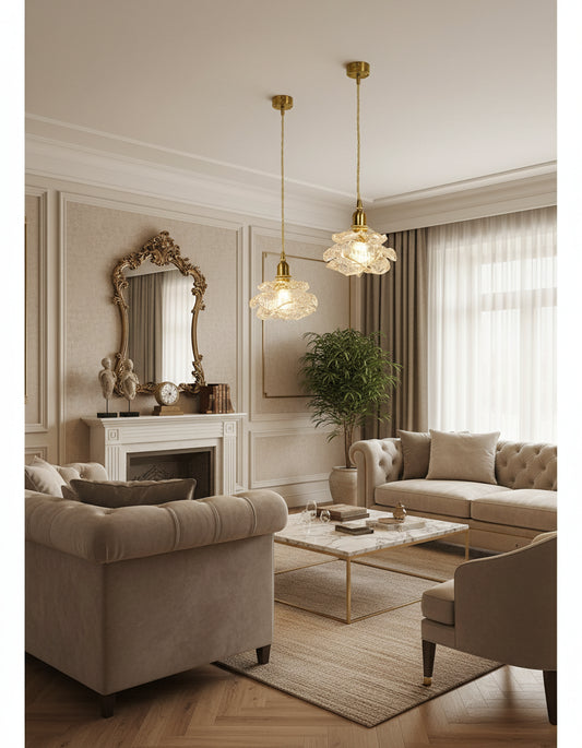 Petale de Rose Chandelier