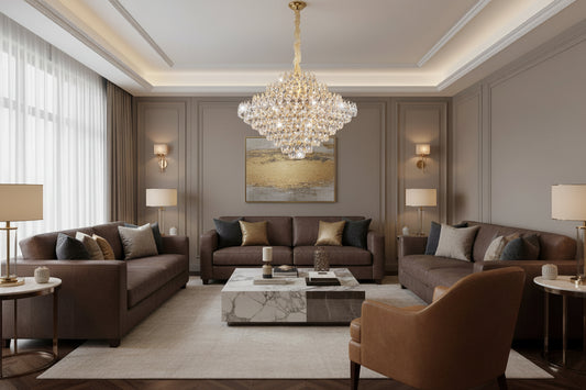 Nordique Prism Crystal Chandelier