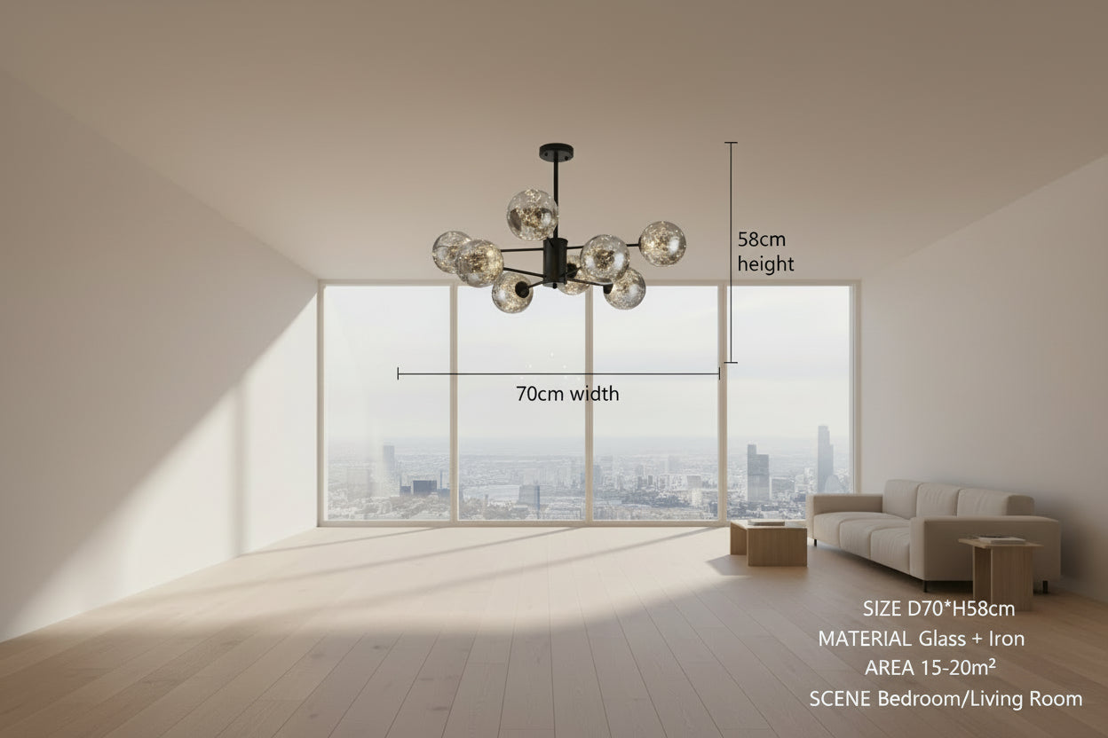 Nordic Branch Chandeliers