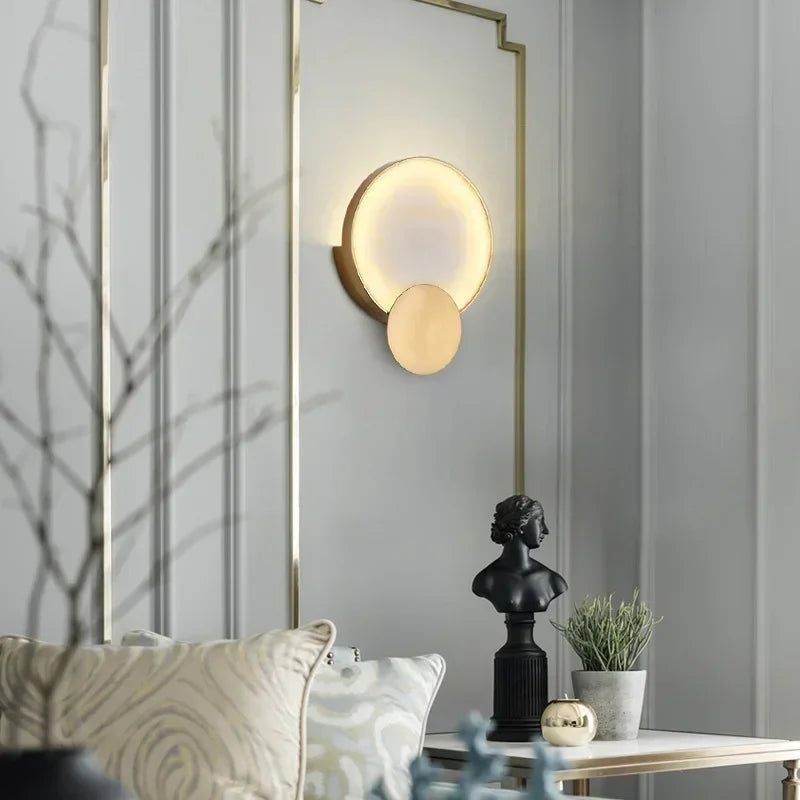 LunaMarble Wall Sconce