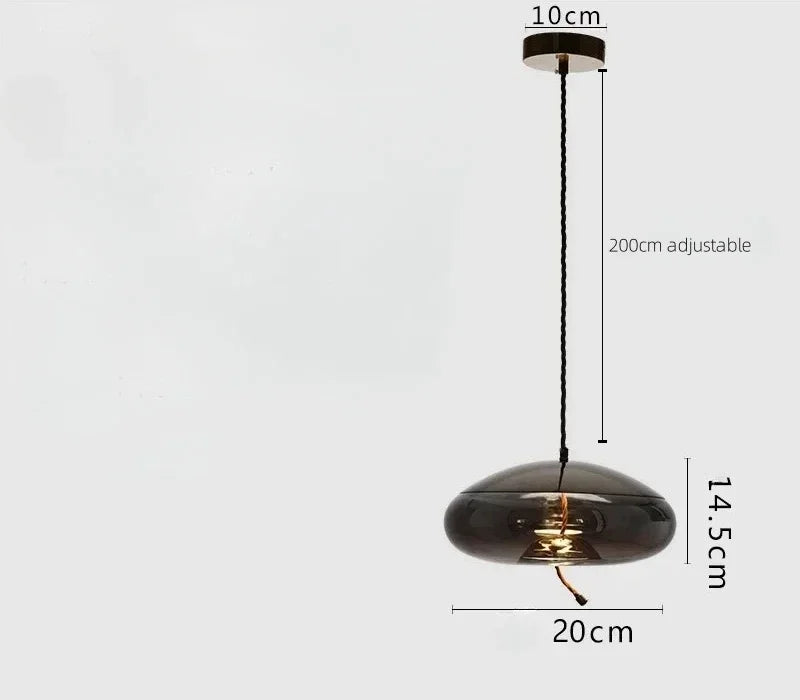 Auraloom Glass Pendant