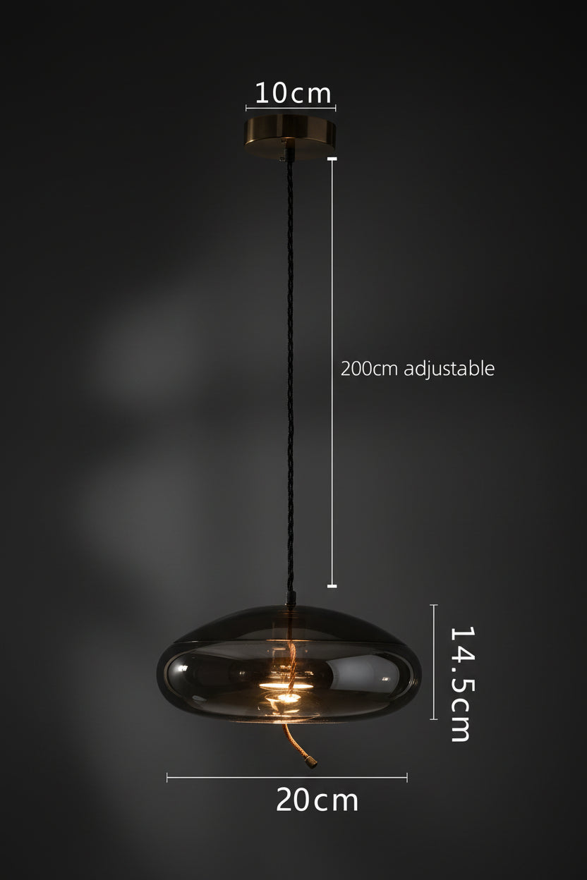 Auraloom Glass Pendant