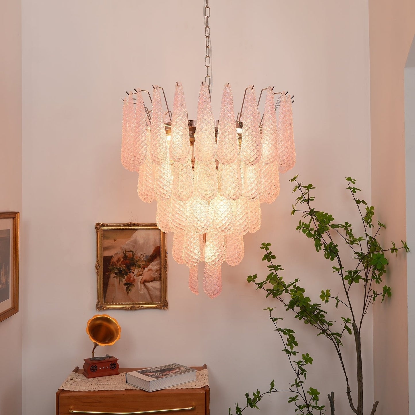 Palazzo Crystal Tiered Chandelier