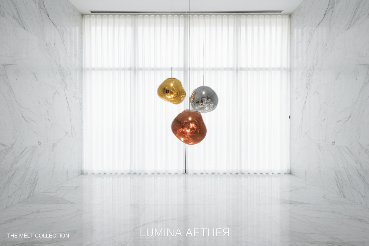 Melt Pendant Light – Minimalist Luxury Ad