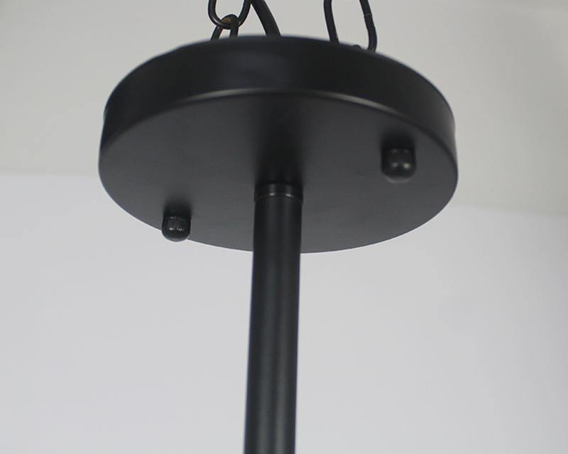 PERLAGE Glass Globe Cluster Chandelier