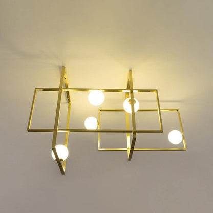 Mondrian Glass Ceiling Light
