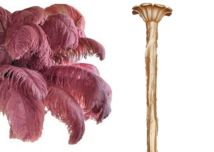 Feather Ostrich Chandelier