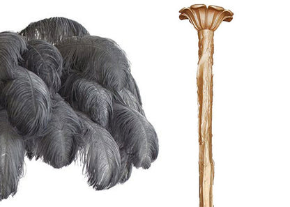 Feather Ostrich Chandelier