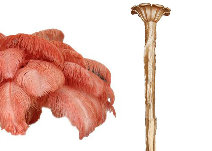 Feather Ostrich Chandelier