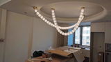 LUMINA Sculptural Globe LED Chandelier