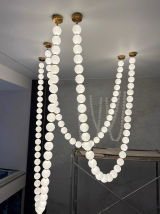 LUMINA Sculptural Globe LED Chandelier