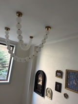 LUMINA Sculptural Globe LED Chandelier