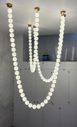 LUMINA Sculptural Globe LED Chandelier