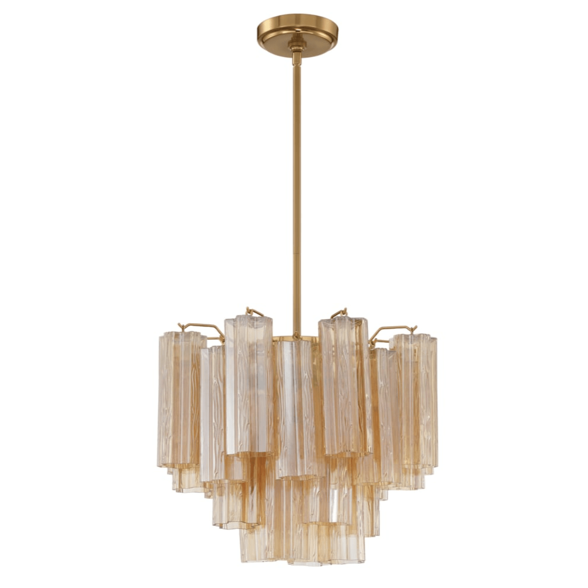 STELLATO Glass Tube Star Chandelier
