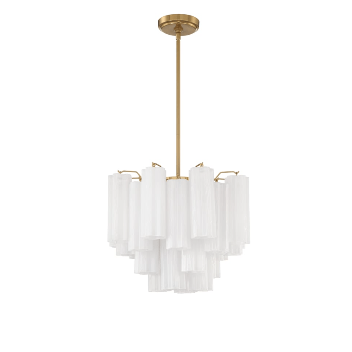 STELLATO Glass Tube Star Chandelier