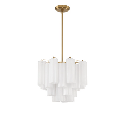 STELLATO Glass Tube Star Chandelier