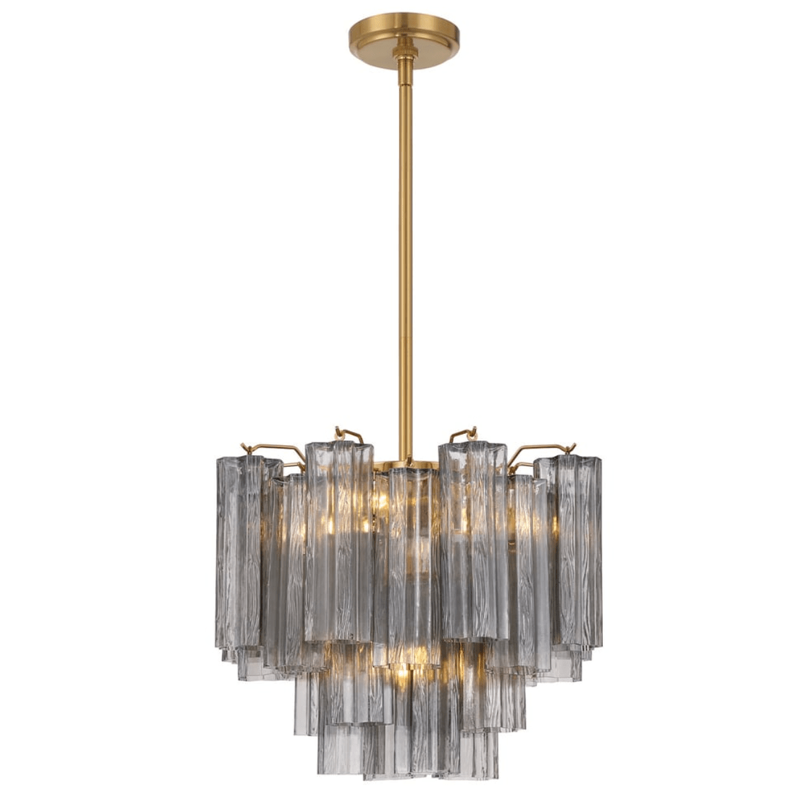 STELLATO Glass Tube Star Chandelier