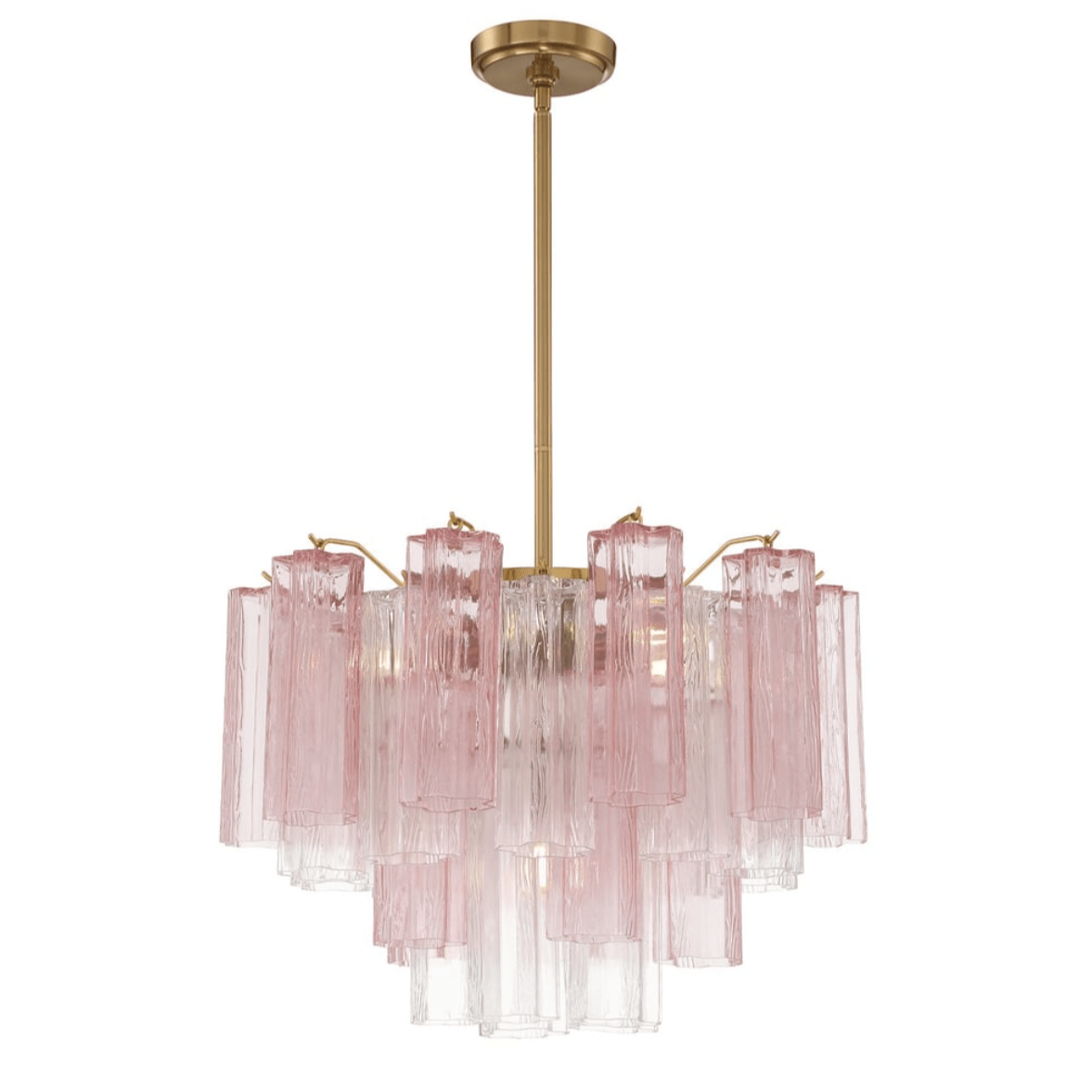 STELLATO Glass Tube Star Chandelier