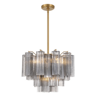 STELLATO Glass Tube Star Chandelier