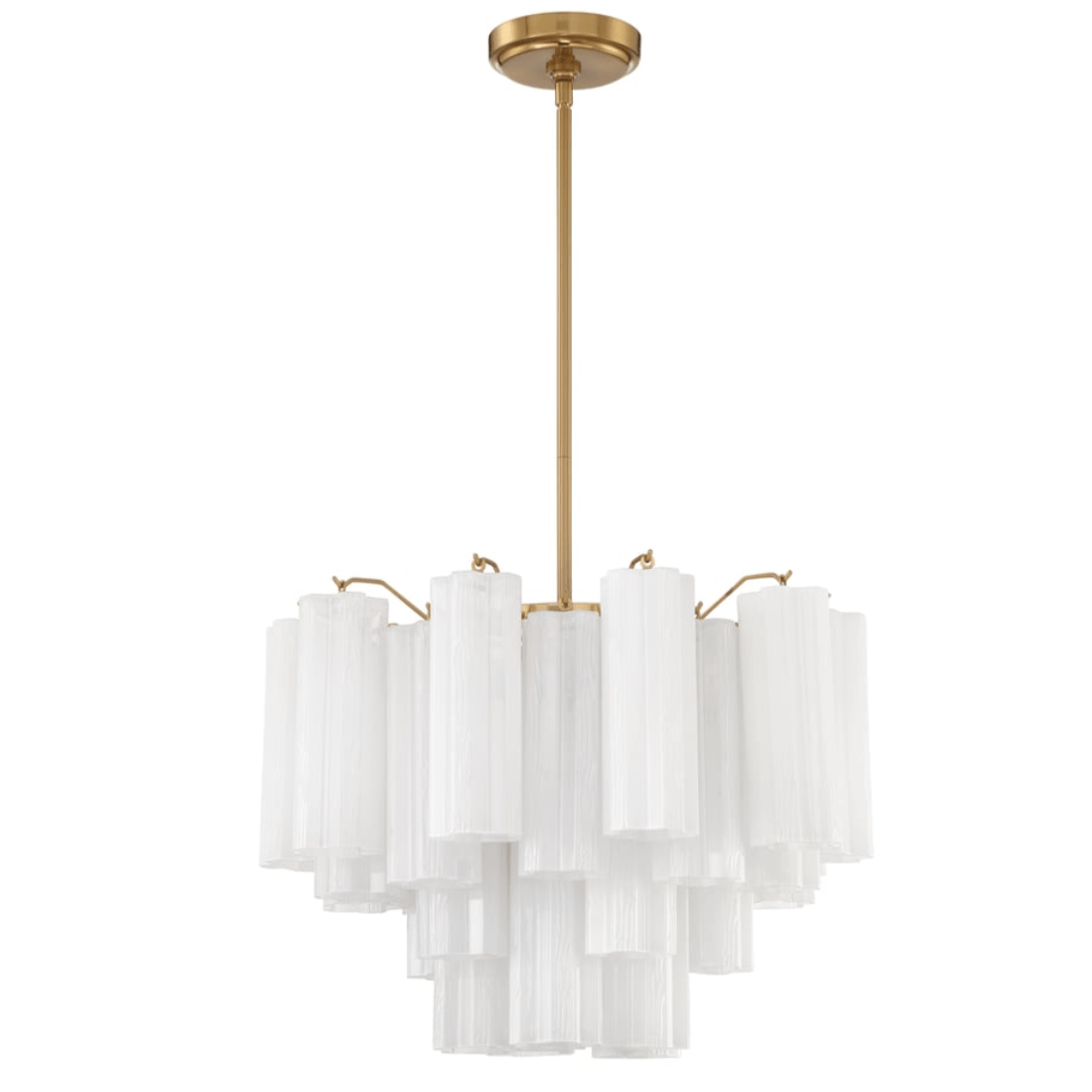 STELLATO Glass Tube Star Chandelier