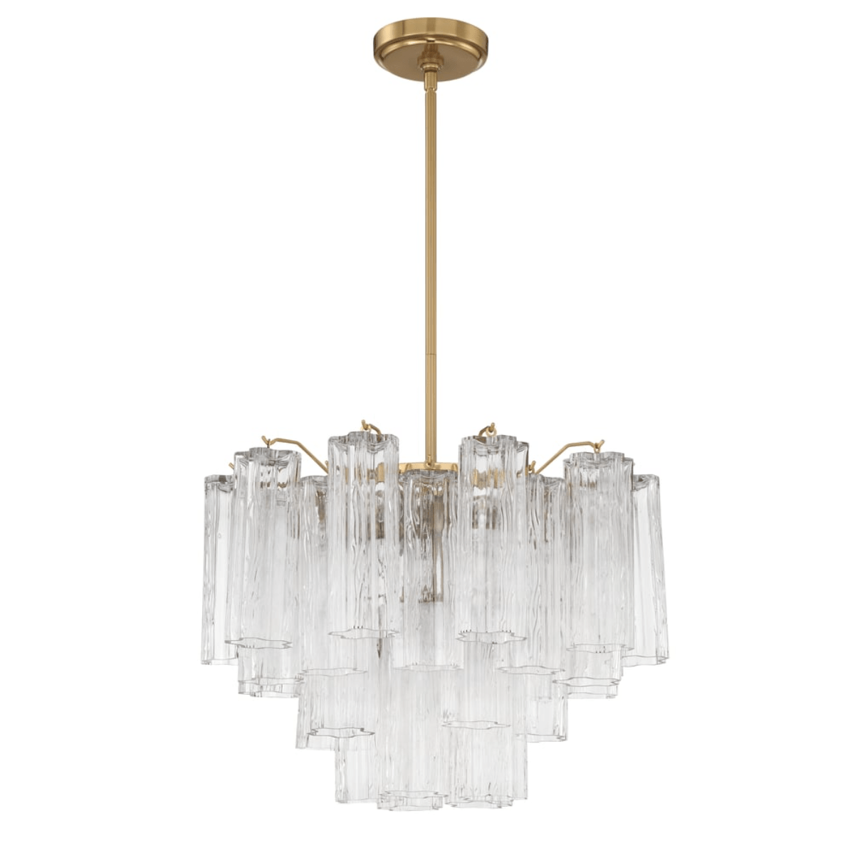 STELLATO Glass Tube Star Chandelier