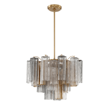 STELLATO Glass Tube Star Chandelier