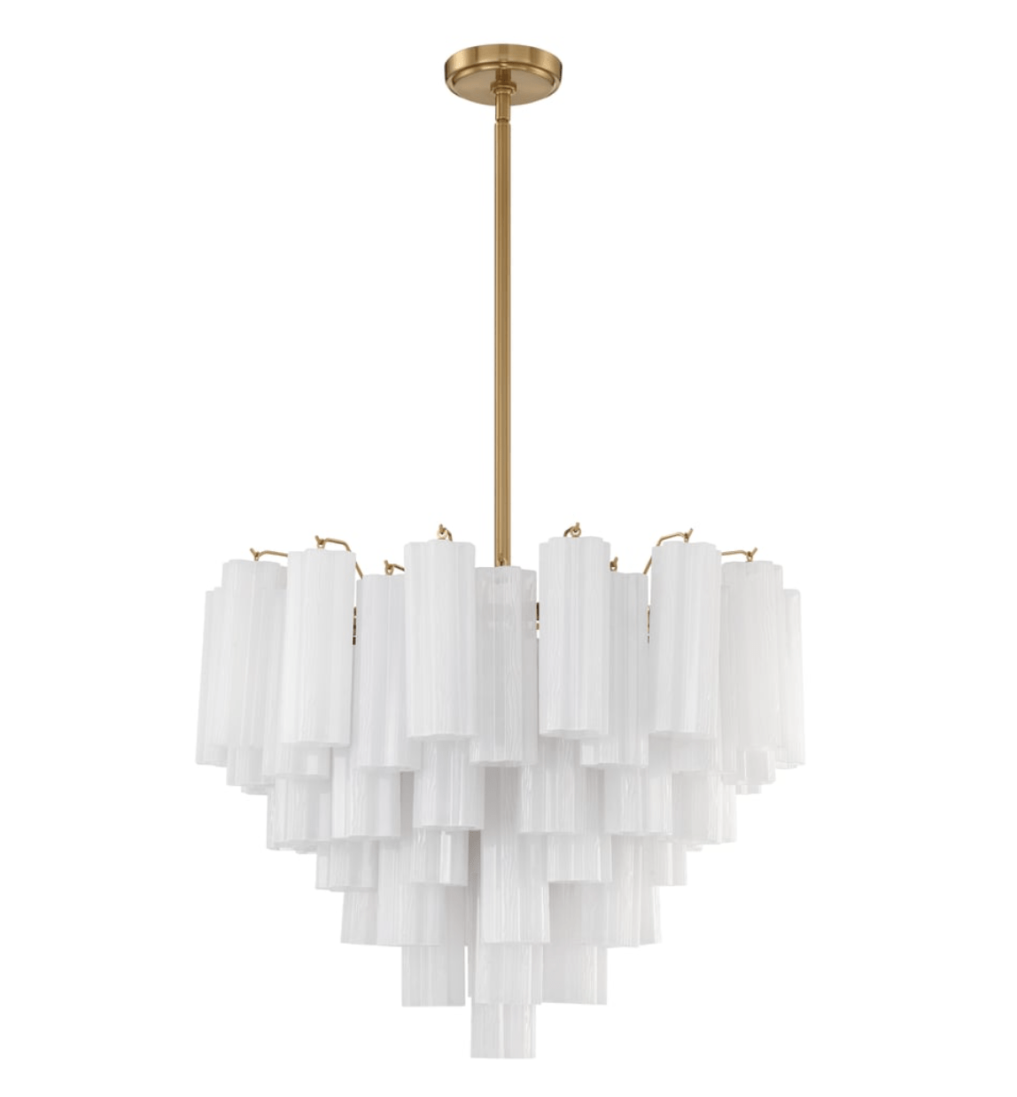 STELLATO Glass Tube Star Chandelier