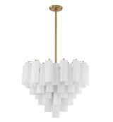 STELLATO Glass Tube Star Chandelier