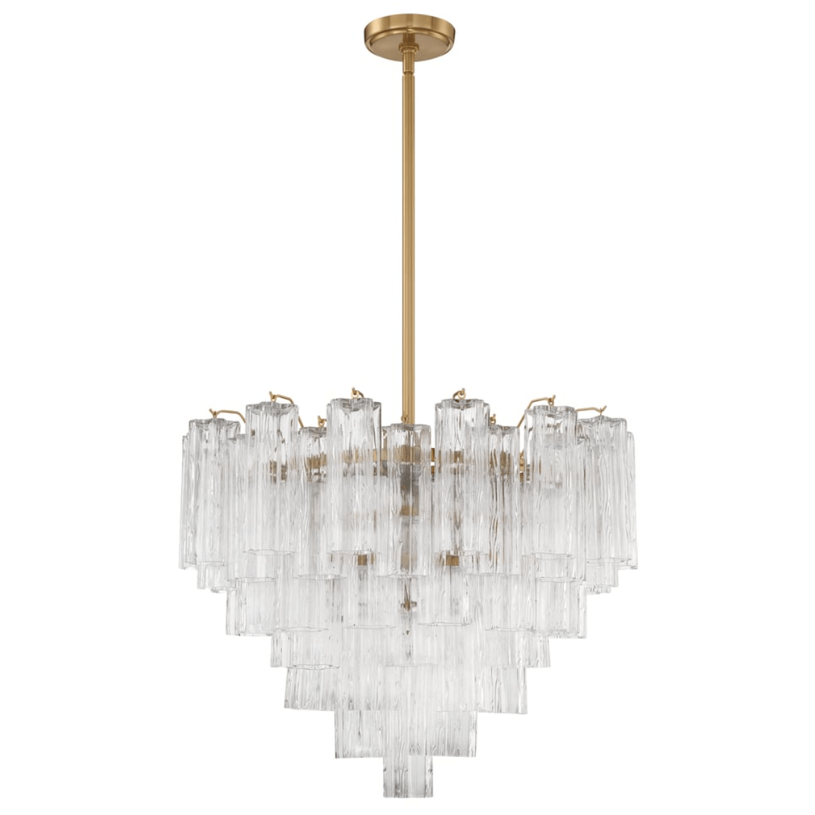 STELLATO Glass Tube Star Chandelier