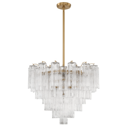 STELLATO Glass Tube Star Chandelier