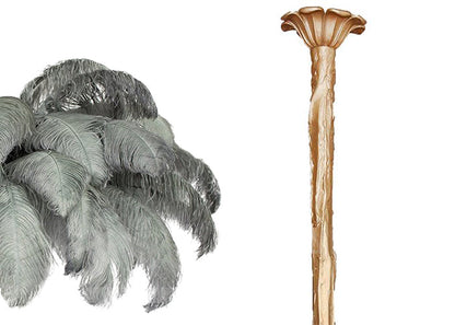 Feather Ostrich Chandelier
