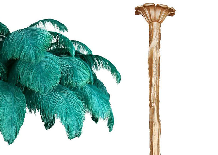 Feather Ostrich Chandelier