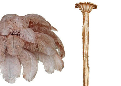 Feather Ostrich Chandelier