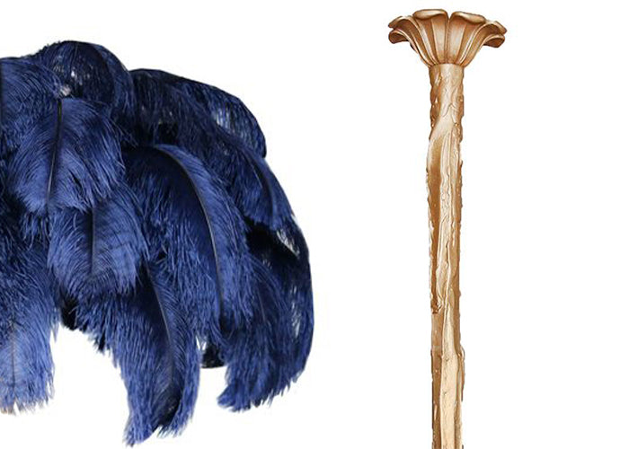 Feather Ostrich Chandelier