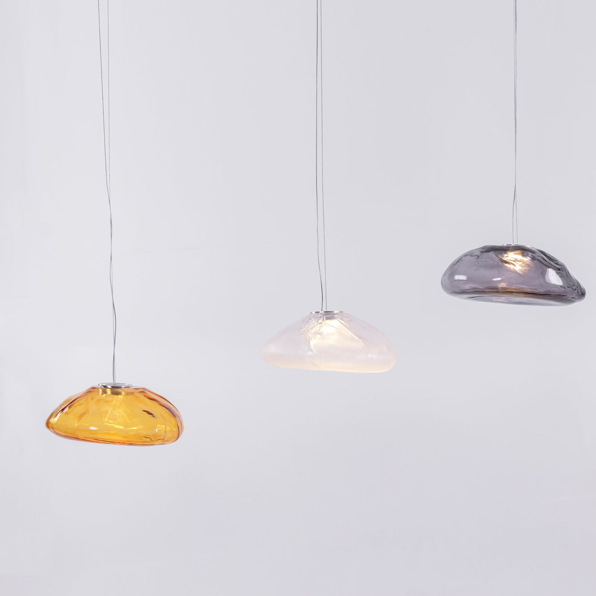 LENTE Glass Dome Cluster Pendant Light